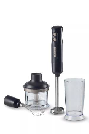 Ariete Frullatore ad Immersione 601 + Tritatutto Dark Grey 700w