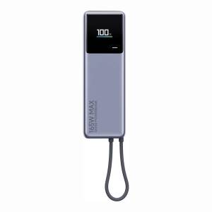 Xiaomi Powerbank 165w 10000mAh Cavo Integrato Usb-C Grigio